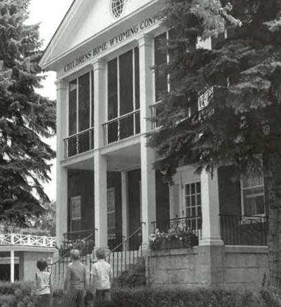 Exterior of the Children's Home circa 1970